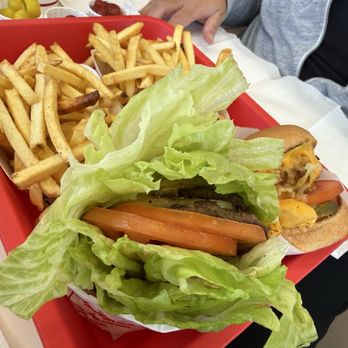 In-N-Out Burger - #1 with extra lettuce - Burgers Near Me - Fontana, California