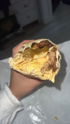 Bad-Ass Breakfast Burritos by null