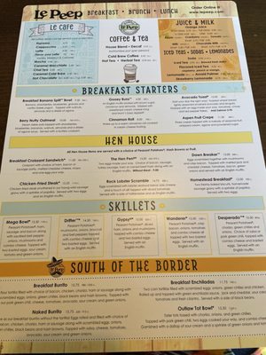 Menu photo 2 Le Peep Centennial, CO