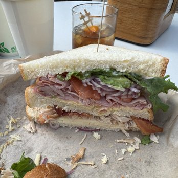 The Greenhouse Bar - Half of the clubhouse sandwich. - Bars Near Me - Nashville, Tennessee