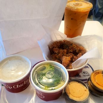 Elite Week: Surf Up Chicken - Cripsy Chicken, Rice and Broccoli with Thai Tea - Yelp Events Near Me - Carlsbad, California Elite Week: Surf Up Chicken - Cripsy Chicken, Rice and Broccoli with Thai Tea - Yelp Events Near Me - Carlsbad, California