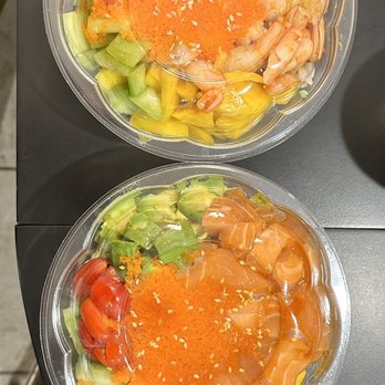 Kyoto Sushi - Shrimp poki bowl and salmon poki bowl! Aka poke bowl at most spots. - Sushi Bars Near Me - Groton, Connecticut Kyoto Sushi - Shrimp poki bowl and salmon poki bowl! Aka poke bowl at most spots. - Sushi Bars Near Me - Groton, Connecticut