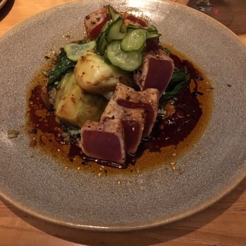 Duke's La Jolla - Furikake Ahi Steak - New American Near Me - La Jolla, California Duke's La Jolla - Furikake Ahi Steak - New American Near Me - La Jolla, California