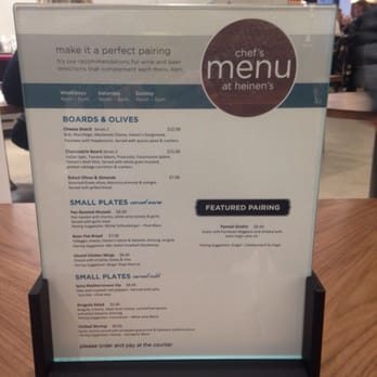 Heinen's - Pair your wine with tasty food! - Wine Bars Near Me - Cleveland, Ohio Heinen's - Pair your wine with tasty food! - Wine Bars Near Me - Cleveland, Ohio
