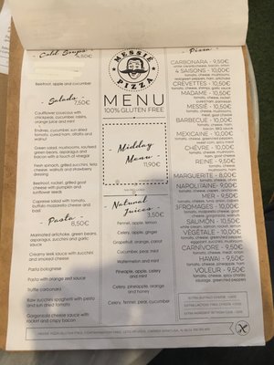 Menu photo 5 Messié Sin Gluten Barcelona, B
