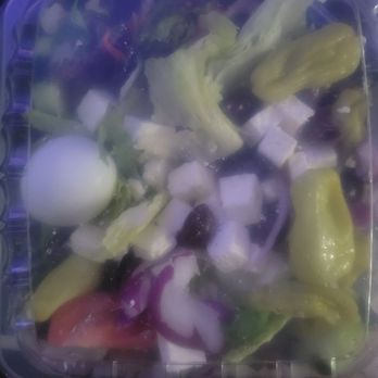 Titan Burgers - No chicken! Missing from my Greek Chicken Salad! - Burgers Near Me - Ontario, California Titan Burgers - No chicken! Missing from my Greek Chicken Salad! - Burgers Near Me - Ontario, California