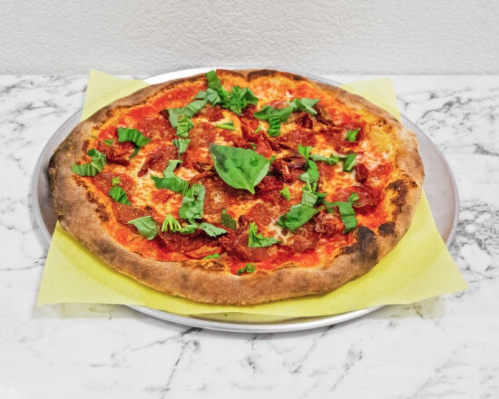 Burgers at Strega Brick Oven Pizzeria in Las Vegas