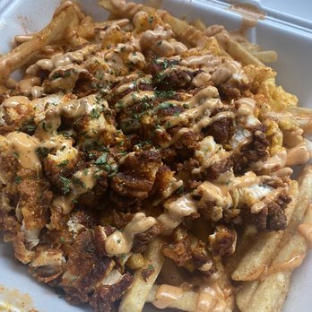 Hell’s Chicken - XXL hot  Loaded Fries - Chicken Shop Near Me - Los Angeles, California