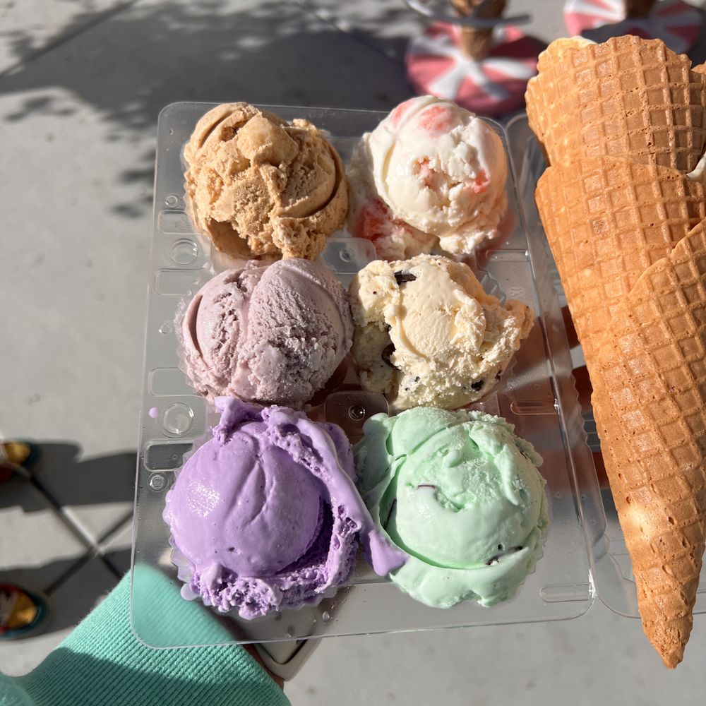 Scoops Ice Cream Parlor - Sampler - Ice Cream & Frozen Yogurt Near Me - Monterey, California Scoops Ice Cream Parlor - Sampler - Ice Cream & Frozen Yogurt Near Me - Monterey, California