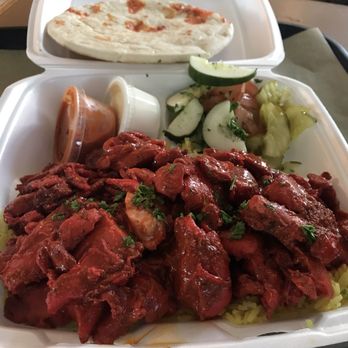Pita BBQ - Spicy Chili Chicken Plate was delicious - Mediterranean Near Me - South Elgin, Illinois Pita BBQ - Spicy Chili Chicken Plate was delicious - Mediterranean Near Me - South Elgin, Illinois