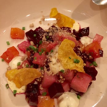 Geraldine's - Salt roasted beets for the win - New American Near Me - Austin, Texas Geraldine's - Salt roasted beets for the win - New American Near Me - Austin, Texas
