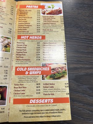 Menu photo 4 Sal's Pizza & Pasta Beacon, NY Menu photo 4 Sal's Pizza & Pasta Beacon, NY