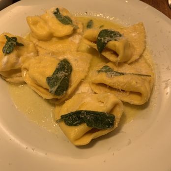 Pasta Fresca - Cheese ravioli with butter sauce - Italian Near Me - Prague, Puerto Rico