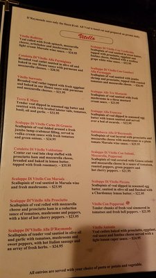 Menu photo 5 D'Raymonds Albany, NY
