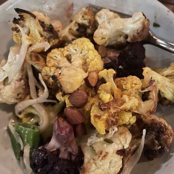 Manuela - Roasted Cauliflower, Date Vinegar, Almonds - New American Near Me - Los Angeles, California Manuela - Roasted Cauliflower, Date Vinegar, Almonds - New American Near Me - Los Angeles, California