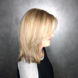 Blondies The Salon - My hair after another salon corrected my hair!