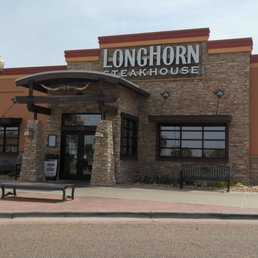 Exterior outside entrance of LongHorn Steakhouse - Lubbock, Texas Exterior outside entrance of LongHorn Steakhouse - Lubbock, Texas