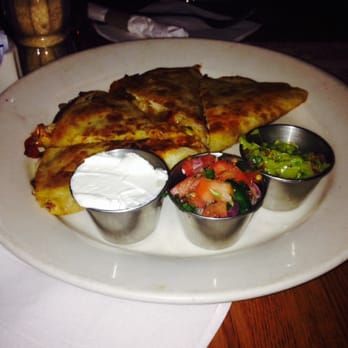 Il Caffe Latte - Cajun shrimp quesadilla with pico de gallo, sour cream, and guac - Coffee & Tea Near Me - New York, New York Il Caffe Latte - Cajun shrimp quesadilla with pico de gallo, sour cream, and guac - Coffee & Tea Near Me - New York, New York