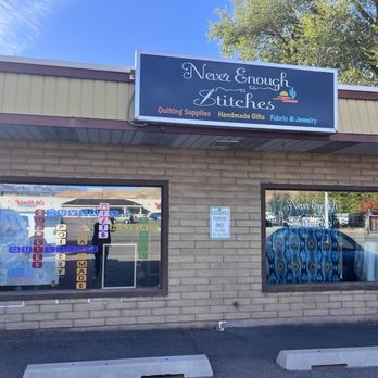 Never Enough Stitches - Outside of store - Fabric Stores Near Me - Moab, Utah