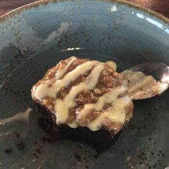 Tidal Raves - Chocolate Caramel-Nut Truffle Cake - New American Near Me - Depoe Bay, Oregon