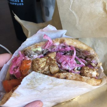 Brassica - Brisket Pita Sandwich - Mediterranean Near Me - Upper Arlington, Ohio