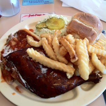 Johnny's Bar-B-Q - Pork and chicken combo plate - Barbeque Near Me - Cullman, Alabama Johnny's Bar-B-Q - Pork and chicken combo plate - Barbeque Near Me - Cullman, Alabama