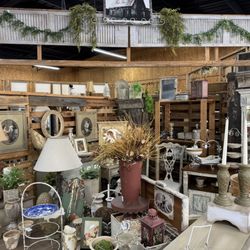 Second Time Around - Interior of antique mall