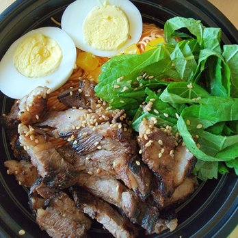 Bapmukja - Spicy ramen with kalbi shortribs - Korean Near Me - Lynnwood, Washington