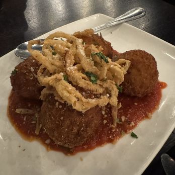 Fire + Wine - Arancini Mozzarella - Tapas/Small Plates Near Me - Glen Ellyn, Illinois