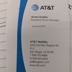 AT&T Store - Business Card
