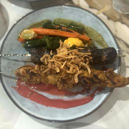 Black Angus & Chicken kabob skewers Black Angus & Chicken kabob skewers