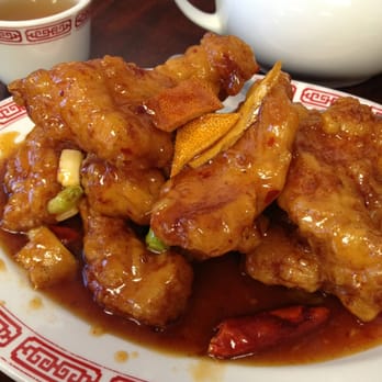 Rose Palace - Another shot of the orange chicken. Best I've ever had! - Chinese Near Me - Elk Grove, California