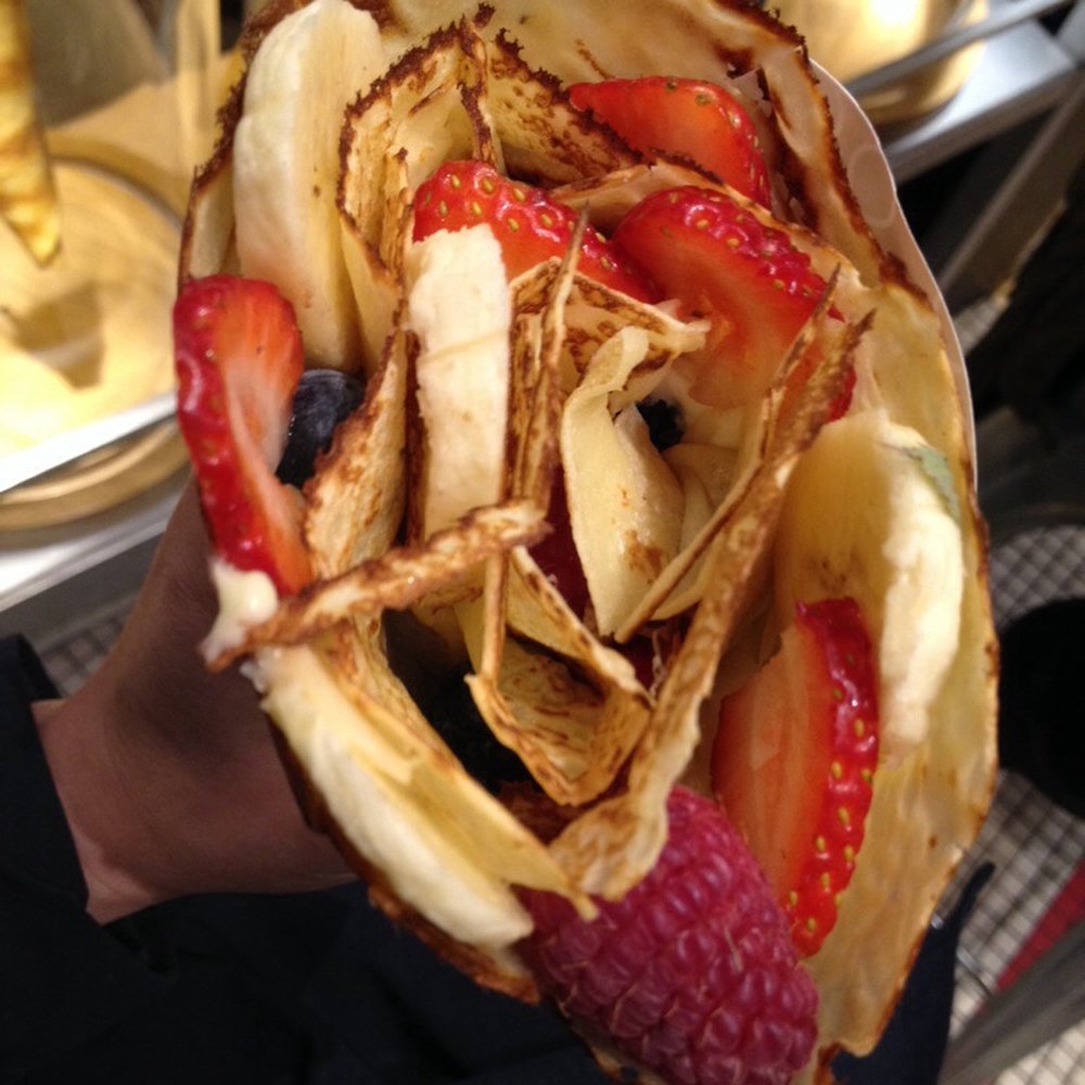 Eight Turn Crepe - Harajuku fruit cocktail crepe - Creperies Near Me - Brooklyn, New York Eight Turn Crepe - Harajuku fruit cocktail crepe - Creperies Near Me - Brooklyn, New York
