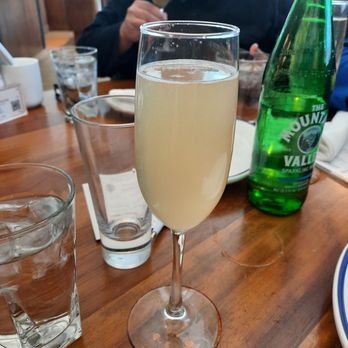 Hudson House - Mimosa (splash of juice) - Seafood Near Me - Houston, Texas