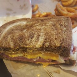 Arby's Restaurant - Reuben sandwich