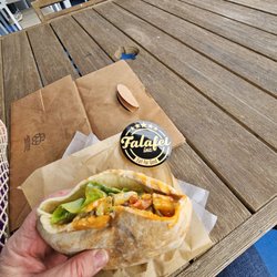 Falafel Inc - The yummiest falafel sandwich for $5!