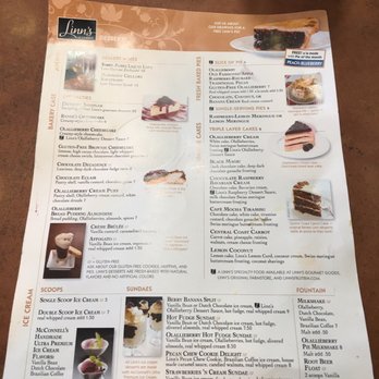 Linn's Restaurant - Dessert menu - American Near Me - Cambria, California Linn's Restaurant - Dessert menu - American Near Me - Cambria, California