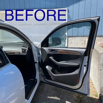 Barrier Auto Glass - 2016 Audi Q5 Front Passenger Door Glass Replacement Same Day Service - Auto Glass Services Near Me Barrier Auto Glass - 2016 Audi Q5 Front Passenger Door Glass Replacement Same Day Service - Auto Glass Services Near Me