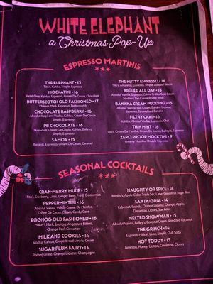 The Elephant Espresso Martini Bar by null