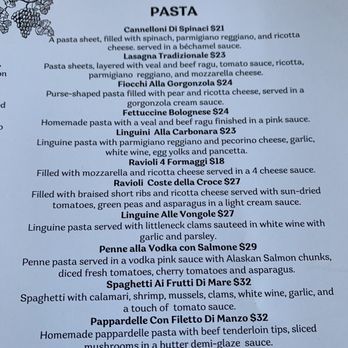 Certo Italian Restaurant - Menu - Italian Near Me - Miami, Florida Certo Italian Restaurant - Menu - Italian Near Me - Miami, Florida
