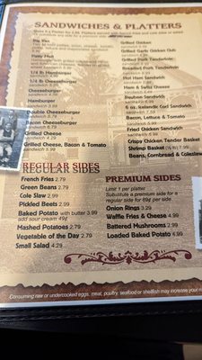 Menu photo 2 Van's Country Table Marengo, IN