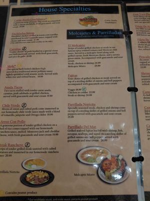 Menu photo 1 Mi Guadalajara Escondido, CA