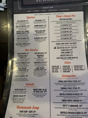 Menu photo 4 Fatty’s Taphouse Stafford, VA