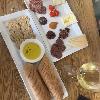 We Olive & Wine Bar - Cheese & Charcuterie platter ordered the gluten free bread & crackers for an extra $5. - Olive Oil Near Me - Bossier City, Louisiana We Olive & Wine Bar - Cheese & Charcuterie platter ordered the gluten free bread & crackers for an extra $5. - Olive Oil Near Me - Bossier City, Louisiana