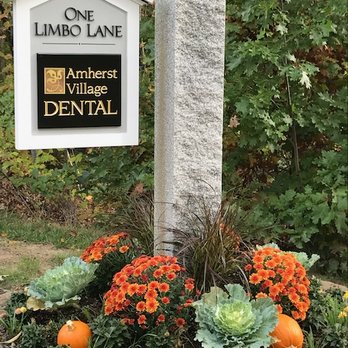 Amherst Village Dental - 1 Limbo Lane ~ sign along road next to main entrance - General Dentistry Near Me - Amherst, New Hampshire Amherst Village Dental - 1 Limbo Lane ~ sign along road next to main entrance - General Dentistry Near Me - Amherst, New Hampshire