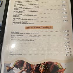 Annapoorna Kitchen - Menu