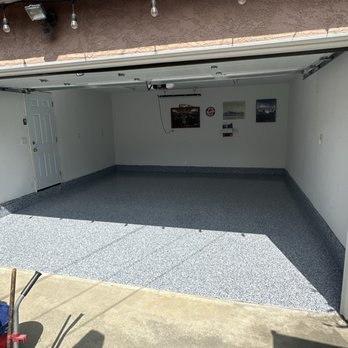 Creative Epoxy Coating - Garage floor finished. - Flooring Near Me
