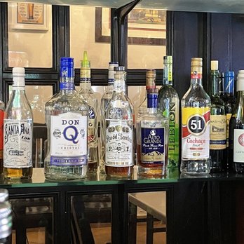 Bari - Rum selection. We had Ron Del! - Pizza Near Me - San Juan, Puerto Rico
