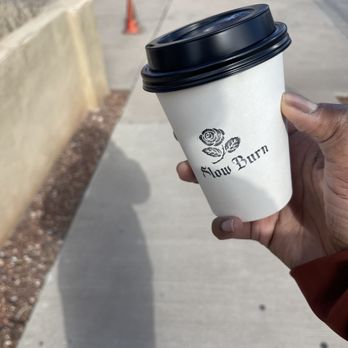 Slow Burn Coffee - To-go cup - Coffee Roasteries Near Me - Albuquerque, New Mexico
