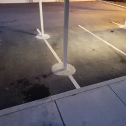 Every space is filthy. Some have broken glass. They never clean up the grounds